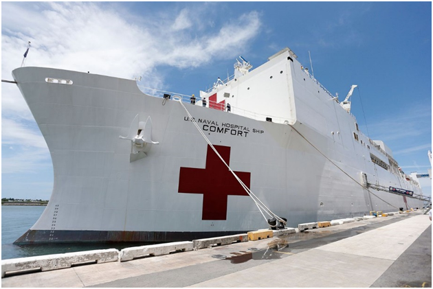 Un navire-hôpital de la marine américaine pour résoudre  les problèmes de santé dans le port durement touché de Jérémie